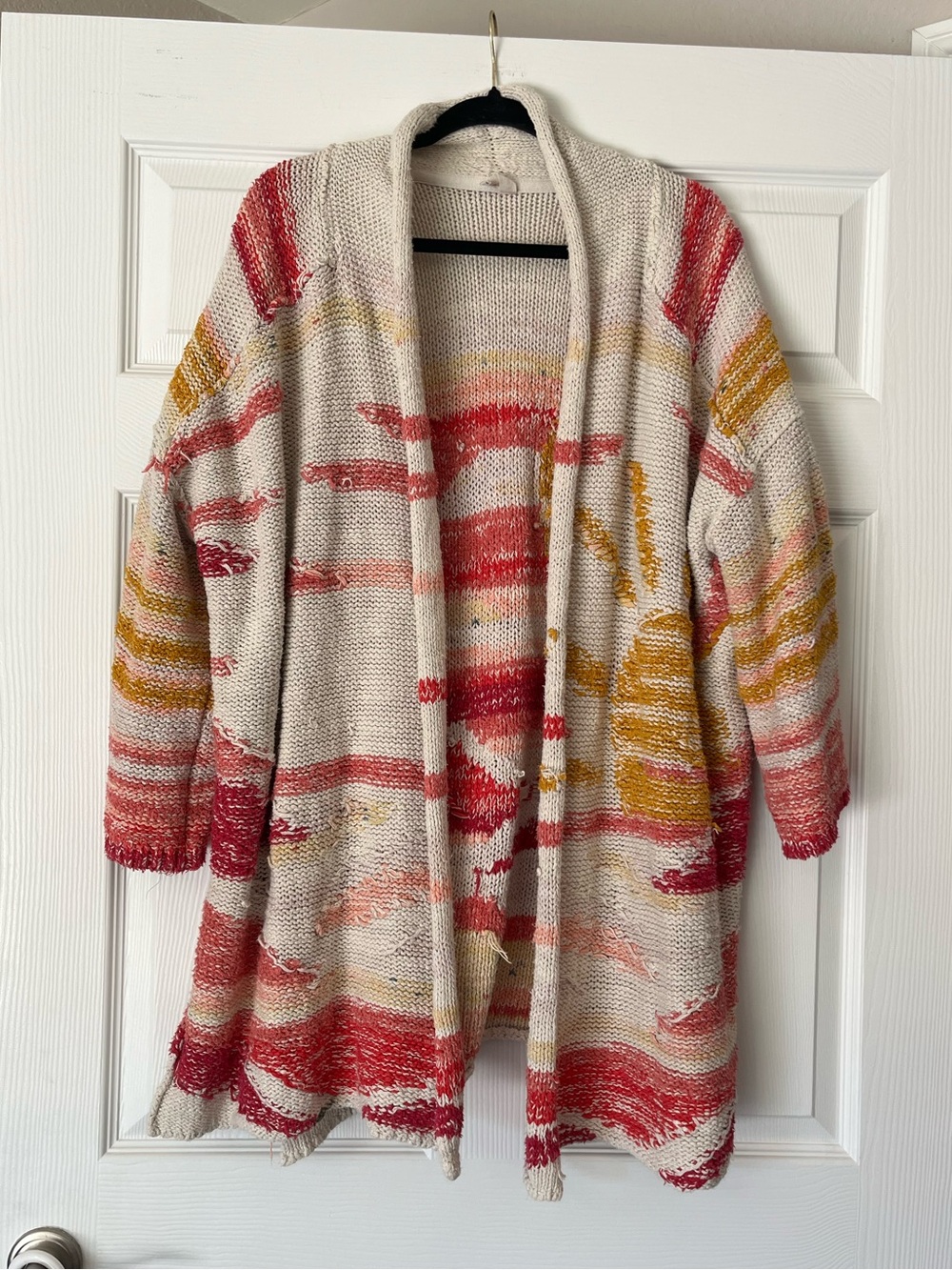 Anthropologie Daily Practice Open Front Cardigan